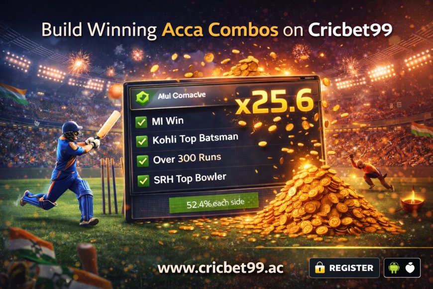 Cricbet99 Accumulator Bets: How to Build Winning Combinations